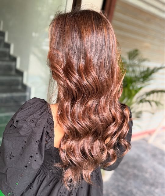 Hair transformation at Downtown Luxury Salon